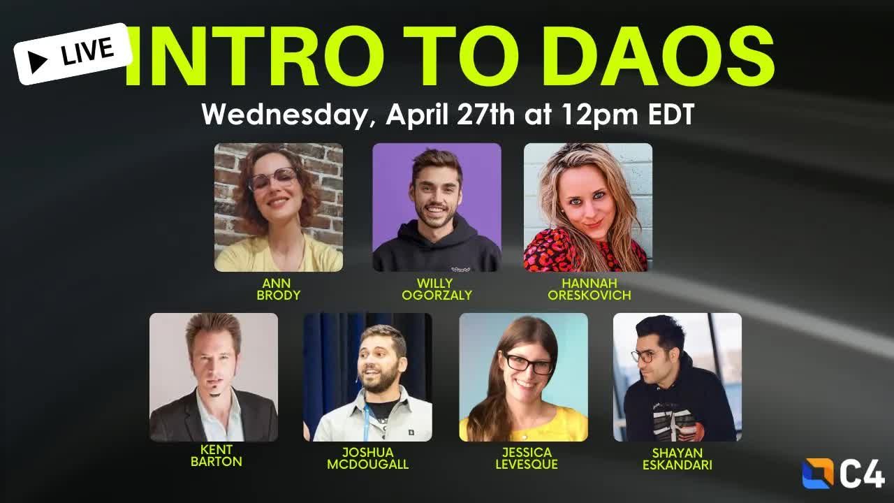 Introduction to DAOs
